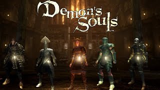 Demons Souls Armor Showcase for all Obtainable Sets in The Game [upl. by Diet523]