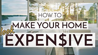 DESIGNER SECRETS TO MAKE YOUR HOME LOOK MORE EXPENSIVE my best tips 💎 [upl. by Eigna]