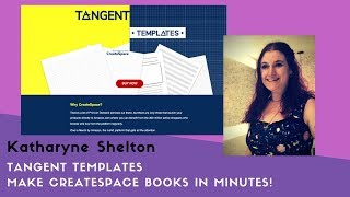 CreateSpace books in minutes with Tangent Templates [upl. by Acker950]