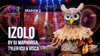 Owl HOOTS out Izolo  Season 2 Episode 4  The Masked Singer SA [upl. by Ahsetan]