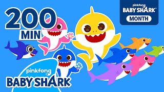 Mix  Baby Shark DOO DOO DOO All Songs  Compilation  Shark Month  Baby Shark Official [upl. by Petua]