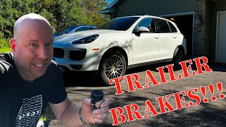 Installing a Brake Controller on our 2017 Porsche Cayenne [upl. by Aiciruam913]