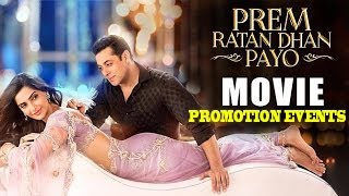 Prem Ratan Dhan Payo Movie 2015  Salman KhanSonam Kapoor  Full Promotional Events Video [upl. by Ennaeel]