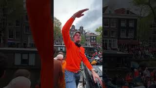 🧡Kingday Recap 2024🧡kingsday amsterdam djdoubletrouble positivevibes dj edm newsong [upl. by Laddie]