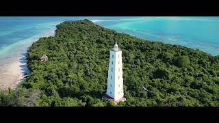 Chumbe Island Aerial and Underwater [upl. by Edmon423]