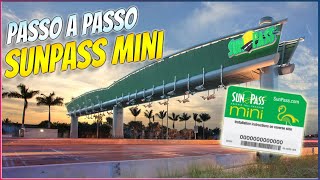 COMO CADASTRAR SUNPASS MINI PASSO A PASSO [upl. by Ahseya]