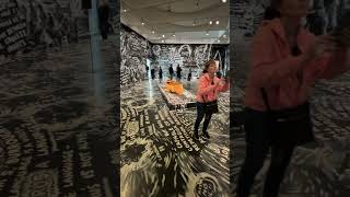 HIRSCHHORN MUSEUM LAURIE ANDERSON FOUR TALKS ART ROOM [upl. by Quinlan64]