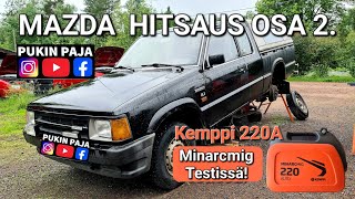 Mazda B2200 hitsaus Osa 2 pukinpaja1974 [upl. by Neelon]