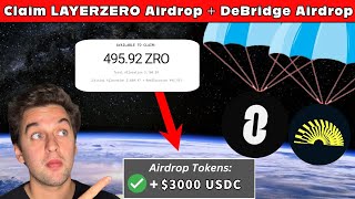 Claim LayerZero Airdrop ROUND 2  DeBridge Airdrop  COMPLETE GUIDE [upl. by Key517]