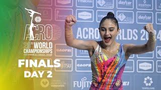 Finals Day 2  2024 Acrobatic Gymnastics World Championships Guimarães POR [upl. by Vilhelmina339]