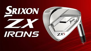 Srixon ZX Irons  ZX5 amp ZX7 FEATURES [upl. by Leasia]