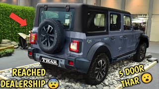 2024 Thar 5 DOOR Production Ready Model LEAKED 😱 Interior  Alloy Wheels  Rear Space  5 Door Thar [upl. by Rednael]