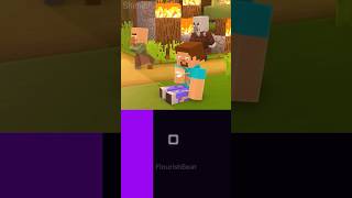 Minecraft Hardcore player can relate 😢  Shimeii  Glow Bouncing Square [upl. by Dolorita197]