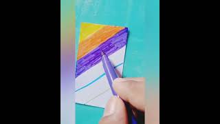 🌸 art simple and easy drawing 🎨 please subscribe drawing painting artandcraft support me guys [upl. by Aimik474]