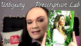 JE SUIS UN DETOX LOVER  UNBOXING BOX PRESCRIPTION LAB  JANVIER 2018 [upl. by Hachmin21]