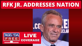 RFK Jr Addresses The Nation  LIVE Breaking News Coverage Kennedy Dropping Out [upl. by Virginie]