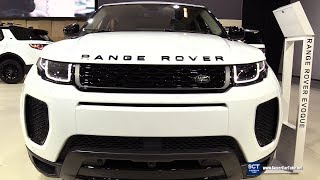 2018 Range Rover Evoque Autobiography  Exterior Interior Walkaround  2018 Montreal Auto Show [upl. by Lehcem]