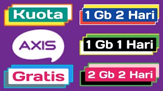 Cara mendapatkan kuota gratis axis [upl. by Kucik]