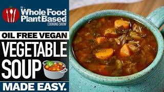 THE BEST VEGETABLE SOUP 🍲 Deliciously simple recipe to warm your soul [upl. by Marty]