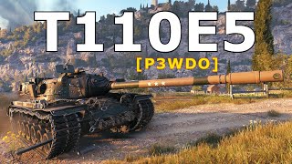 World of Tanks T110E5  3 Kills 108K Damage [upl. by Nodmac]