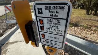 New Polara iNS Crosswalk Buttons at Glenview RdDearlove Rd and IL Rte 21  Milwaukee Ave [upl. by Nickerson432]