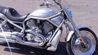 2003 Harley Davidson Vrod VRSC Walkthrough and ride demo [upl. by Nwahsor677]