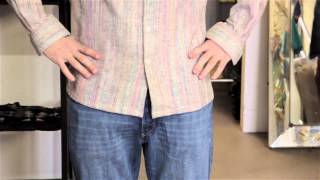 How Long Should Mens Untucked Shirts Be  SharpDressed Man [upl. by Gasper361]