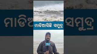 Cyclone Dana Landfall  Cyclone Latest Update Paradip Odisha [upl. by Losyram]