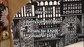 The BEST advent calendar for MEN Liberty London 2024adventcalendar luxuryunboxing giftformen [upl. by Anniroc751]