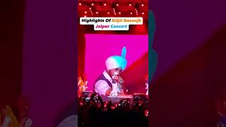 Diljit doshanj on japur concert dilluminati tourytshorts trendingshorts [upl. by Enajaras]