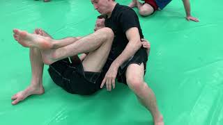 How to Defend a Kneebar and Prevent a Backstep Pass [upl. by Conah]