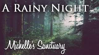 Rainy Night Guided Meditation and Sleep Hypnosis Talk Down rain sounds [upl. by Aicatan]