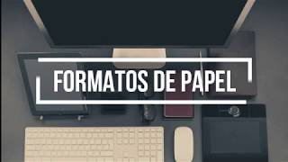 Formatos de papel [upl. by Ralyt]