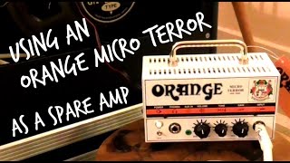 Using a Micro Terror as a Spare Amp [upl. by Nolat258]