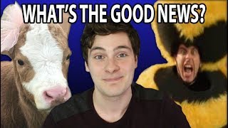 Bee Movie For Real and Indoor Cows  Whats The Good News [upl. by Zacks]