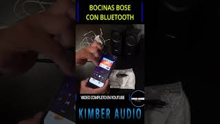 Bocinas BOSE con bluetooth short [upl. by Valli]