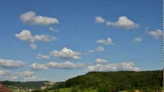 Wetterstimmunung über Lufingen  Timelapse [upl. by Eintroc]