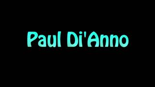 Learn How To Pronounce Paul DiAnno [upl. by Ahsenaj]