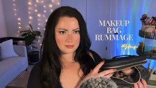 Rummage Through My Makeup Bag With Me ASMR [upl. by Caswell969]