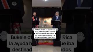 COSTA RICA OFRECE PERSONAL PARA AYUDAR A LOS AFECTADOS POR LA DANA PERO ESPAÑA LO RECHAZO😱INCREIBLE [upl. by Nevram]