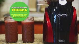 Watermelon Fresca Juicing Recipe [upl. by Ainsley]