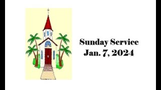 Friendship Baptist SCC  Jan 7 2024 Sunday Worship Service [upl. by Devad]