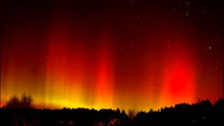 Zorza polarna quotNorthern lightsquot w Polsce 17032015  timelapse [upl. by Doubler223]