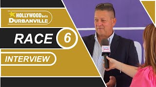 20241019 Hollywoodbets Durbanville interview Race 6 won by RADICCHIO [upl. by Siekram]