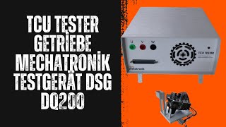 Tcu Tester Getriebe Mechatronik Testgerät Dsg Dq200 tcu test dq200 [upl. by Betthezel]