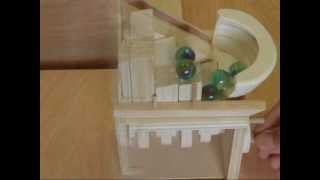 Simple Marble Machine [upl. by Enehpets]