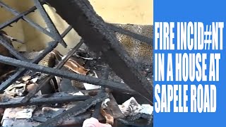 HOUSE PROPERTY WORTH MILLIONS OF NAIRA DESTROYED IN FIRE INCIDENT AROUND SAPELE ROAD [upl. by Werdnael34]