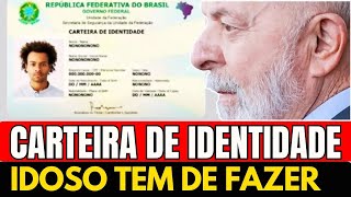 SAIU LISTA DE IDOSOS COM CPF 24579 QUE PRECISA FAZER A NOVA CARTEIRA DE IDENTIDADE NACIONAL [upl. by Aisila]