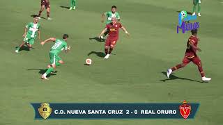 CD NUEVA SANTA CRUZ VS REAL ORURO  COMPACTO [upl. by Strage]