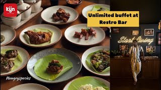 Unlimited food at Rs799 at Restro bar 😍🔥 indianfood streetfood chennaifoodie southindianfood [upl. by Cornelie]